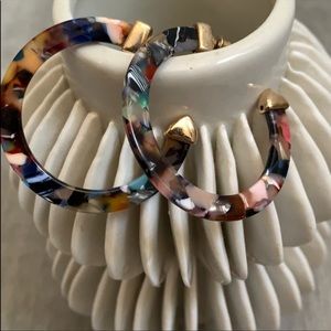 C&C California Multicolored Acetate 2” Hoops